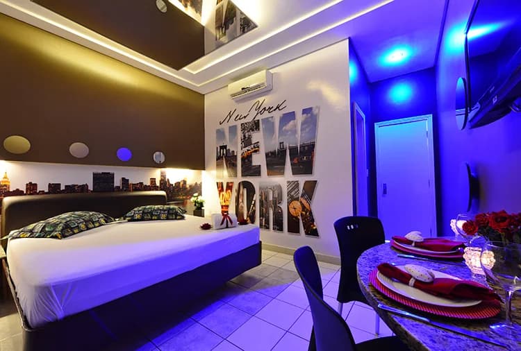 Suíte Sensual 10 - New York, no Ele & Ela Motel