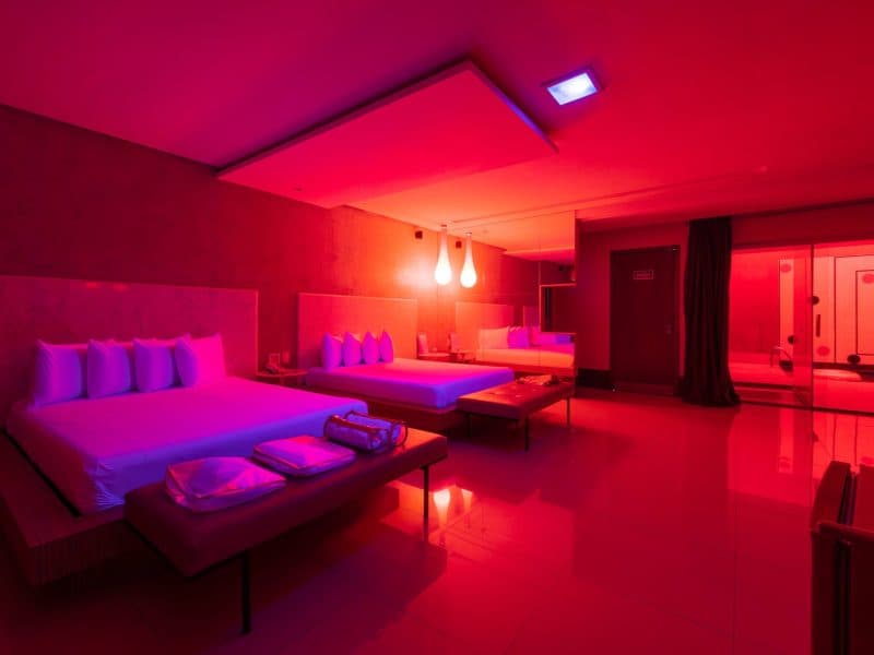 Suíte Cancun, no Assahi Motel