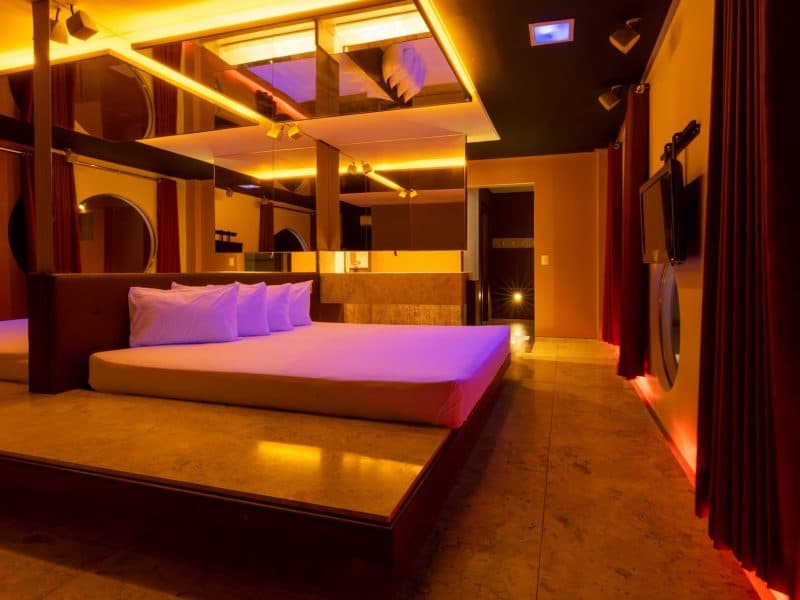 Suíte Mandala, no Assahi Motel